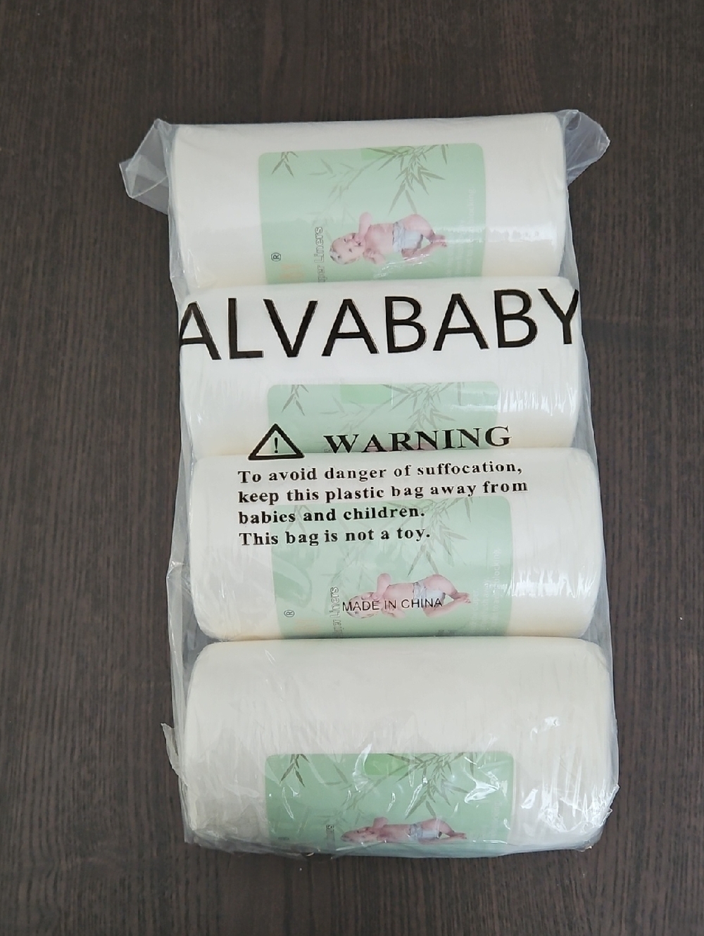 Alva Baby Flushable Liners For Cloth Diaper NWOT